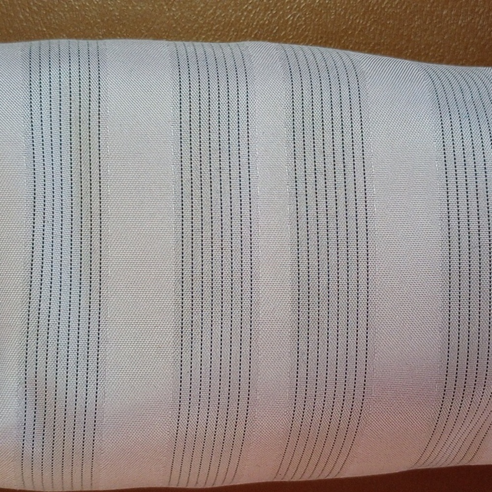 Lavender Striped Fabric 2.5 Yards - Picture 2 of 3